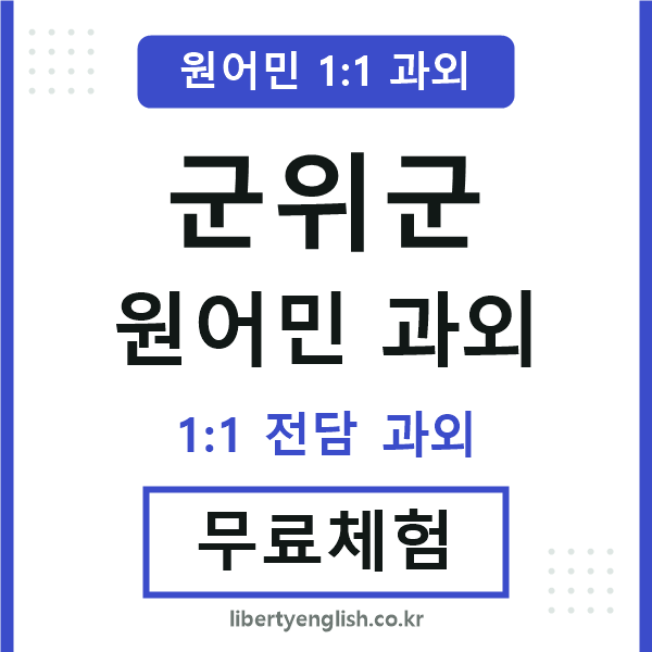 군위군 원어민 과외