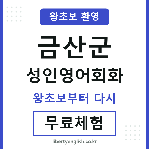 금산군 성인영어회화