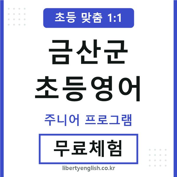 금산군초등영어