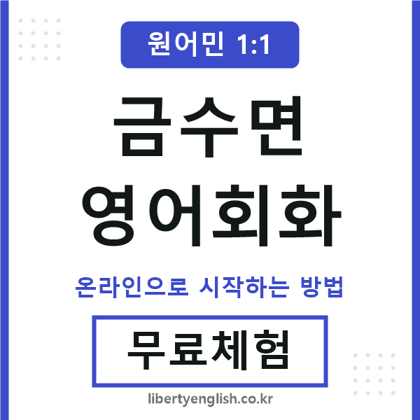 금수면영어회화
