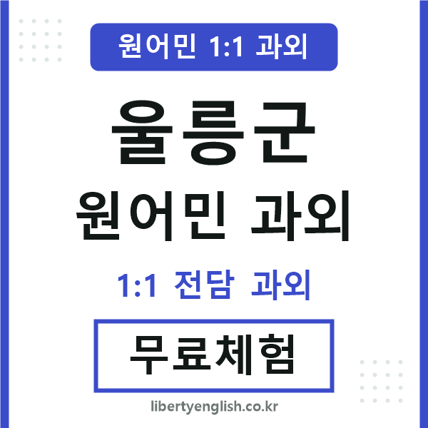 울릉 원어민 과외
