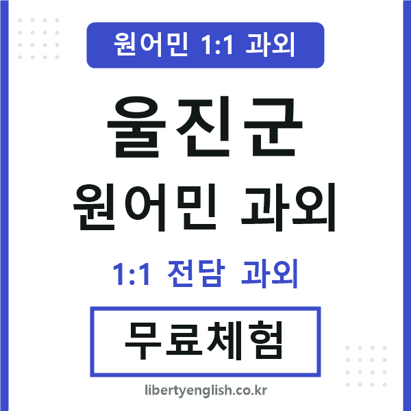 울진군 원어민 과외